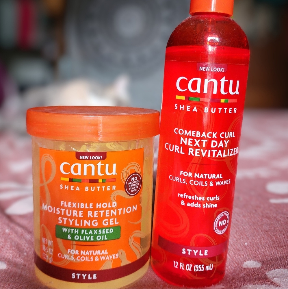 Cantu Shea Butter Curly Hair Bundle